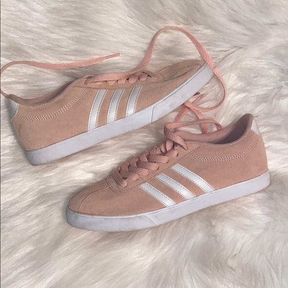 pale pink adidas shoes